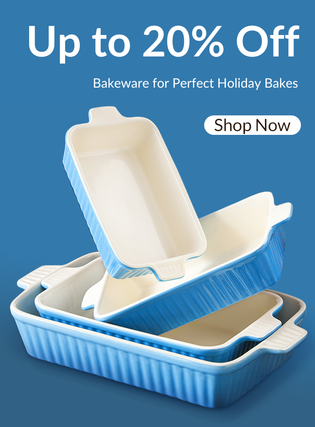 MALACASA Bakeware Sets Collection